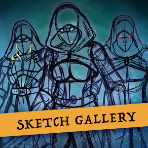 Sketch Gallery 04 - Merkander &amp; the Foreigners