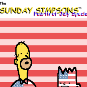 The Sunday Simpsons FOURTH OF JULY SPECIAL