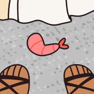 Dropped Shrimp