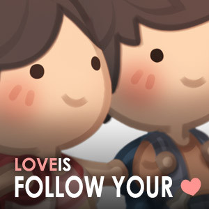 Love is... Following Your Heart