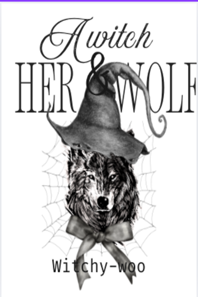 A witch and her wolf 