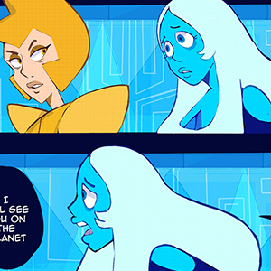 Yellow getting Sassy with Blue