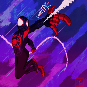 Into The Spider-Verse doodle