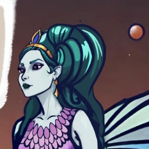 The baby in the droid 