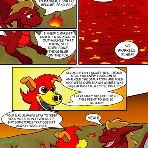 Flare and Fire: Good and Evil pg 11-21