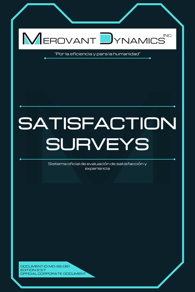 Satisfaction Surveys (Espa&ntilde;ol)
