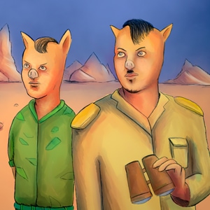 The abduction of the green giant.