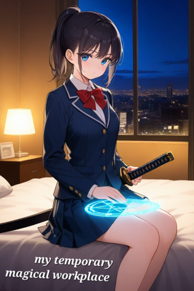 my temporary magical workplace