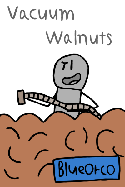 Vacuum Walnuts