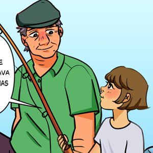 Uma conversa nas rochas