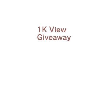 Random: 1K View Giveaway