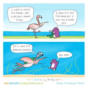 fly again.