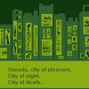 Black Plastic Genesis: Area 1: XANADU