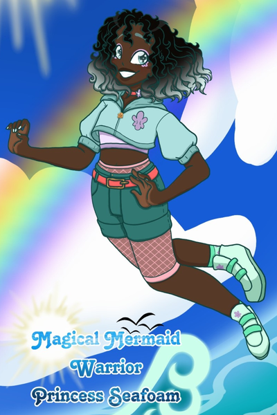 Magical Mermaid Warrior : Princess Seafoam