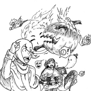 Inktober Days 01- 10