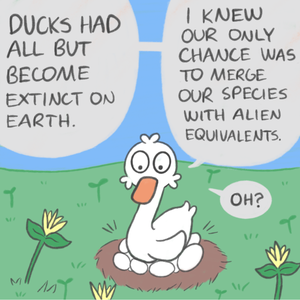 The Evolution of Duck-Kind