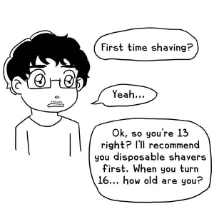 buying a shaver as a trans man