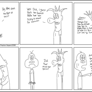 Social Dis-function starring Dick and Peter