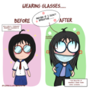 Wearing Glasses