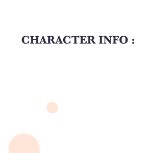 Character Information