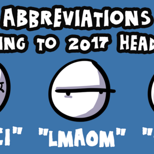 New Reaction Abbreviations for 2017