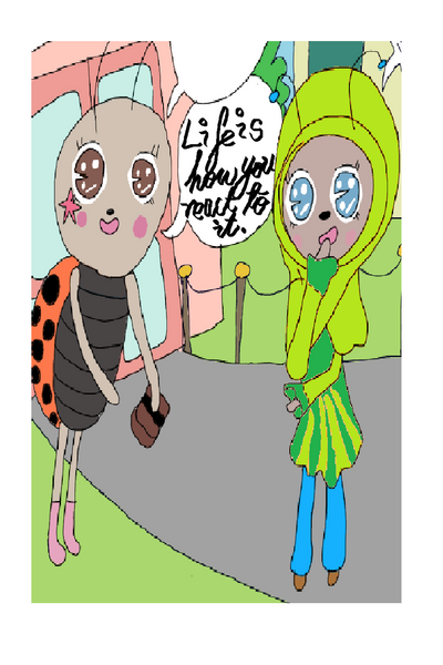 LIFE is how you react to it