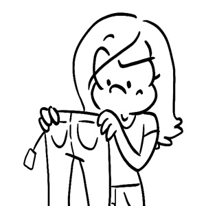 Trying On Skinny Jeans