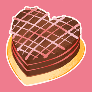 Mini Chocolate Heart Cake Mystery