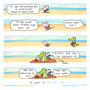 introvert.