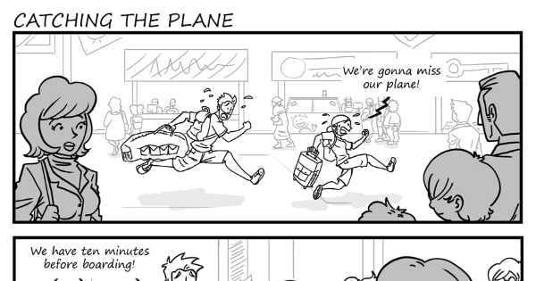 Will And Raph Read Will and Raph Chronicles :: Catching the plane | Tapas Community