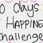 100 days of Happiness Challenge 