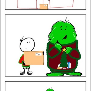 Mom does all her holiday shopping online.