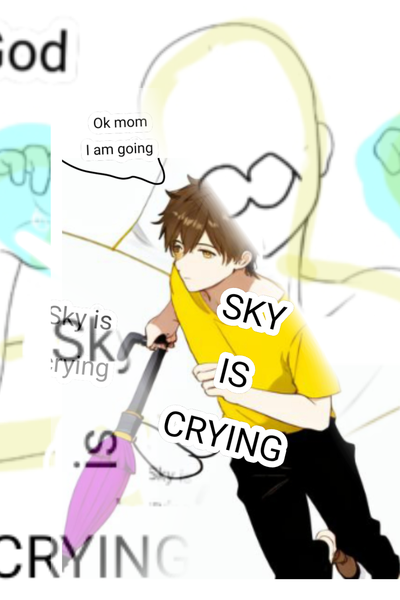 Sky is crying 