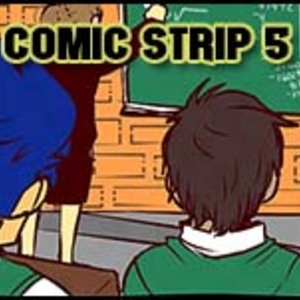 COMIC STRIP 5 - in the school