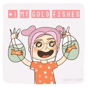 #1 my gold fishes