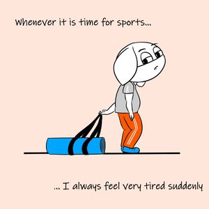 Whenever it is time for sports