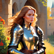 The Lady in Shining Armour