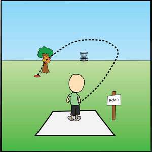 Hitting trees is my specialty