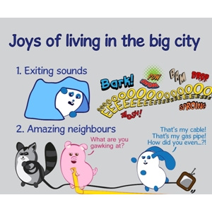 E.02  Joys of living in a big city