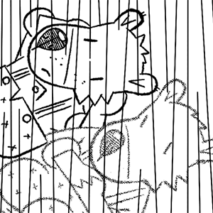 Two Dragons Fighting