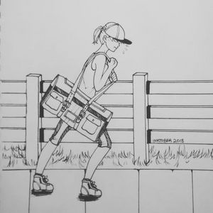 Inktober - Weak