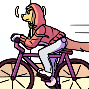 Page 1.6: A Dog and her Bike