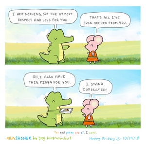 All I need.