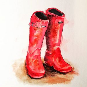 Red Wellies