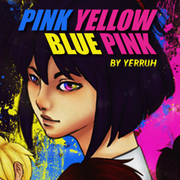Pink Yellow Blue Pink
