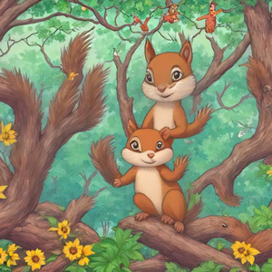 Super Squirrel Saves the Day