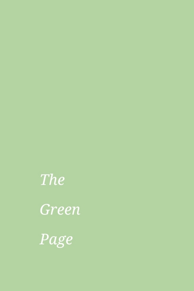 The Green Page
