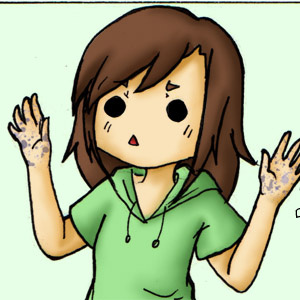 ... you just want to clean your hands.