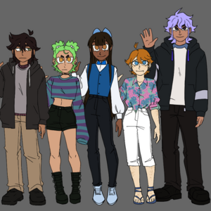 Characters so far&hellip;