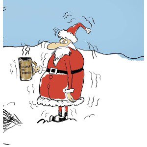 Christmas Eve. Er, just before.